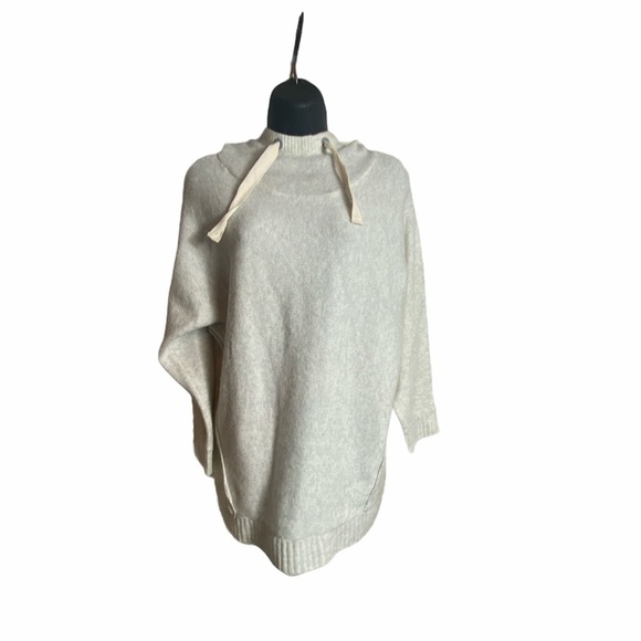 Catherine Malandrino Oversized Knit Hooded Pullover Size XS - Picture 1 of 8